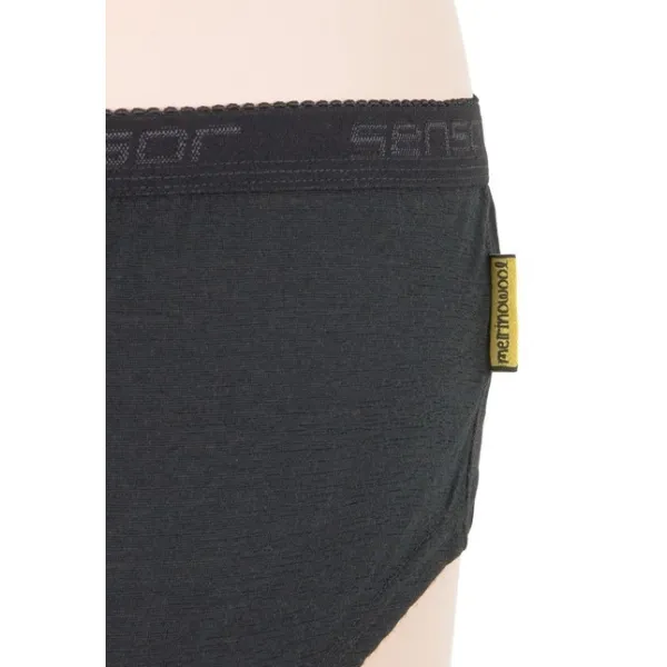  Női aláöltözet SENSOR MERINO ACTIVE FEKETE 