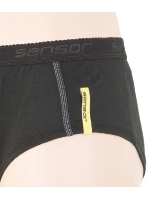 Női aláöltözet SENSOR MERINO ACTIVE FEKETE