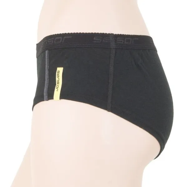  Női aláöltözet SENSOR MERINO ACTIVE FEKETE 