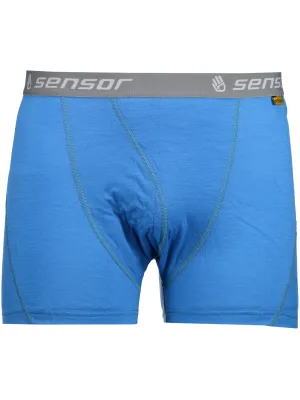 Férfi boxerek SENSOR MERINO ACTIVE KÉK