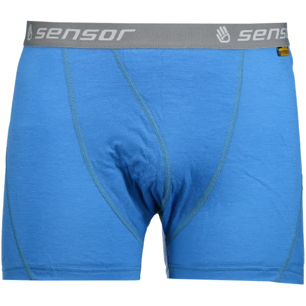  Férfi boxerek SENSOR MERINO ACTIVE KÉK 