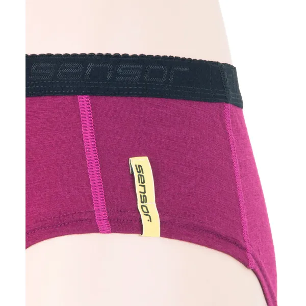  Női aláöltözet SENSOR MERINO ACTIVE kalhotky LILA 