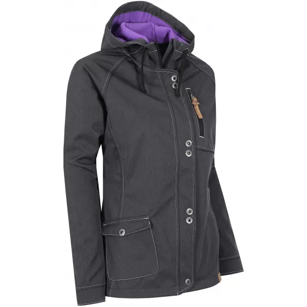  Női softshell dzseki ALPINE PRO TUTESA LJCJ197 FEKETE 