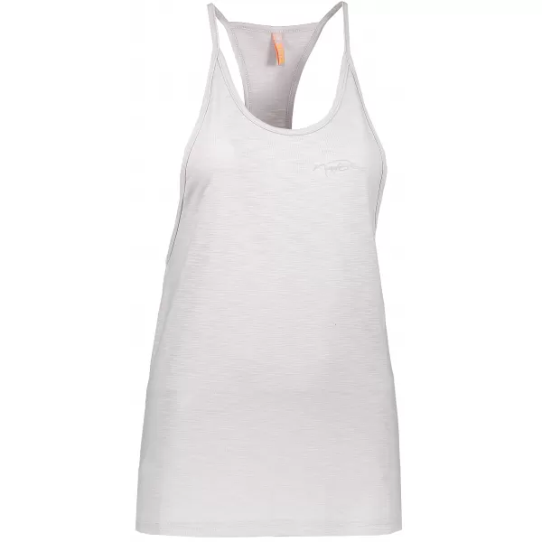  Női sport tank felső NORDBLANC CHASTE NBSLF6155 VILÁGOSSZÜRKE KIEMELÉSEK 