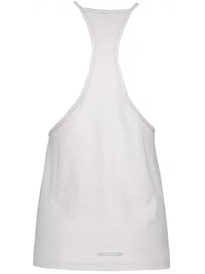 Női sport tank felső NORDBLANC CHASTE NBSLF6155 VILÁGOSSZÜRKE KIEMELÉSEK