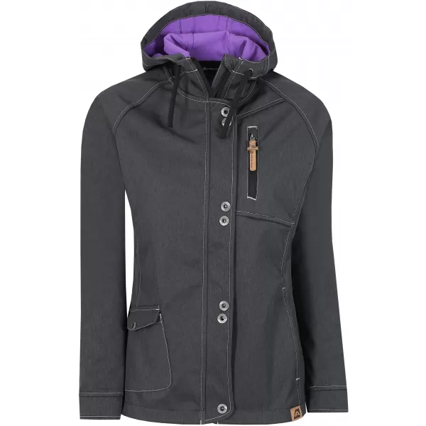  Női softshell dzseki ALPINE PRO TUTESA LJCJ197 FEKETE 