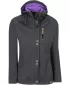 Női softshell dzseki ALPINE PRO TUTESA LJCJ197 FEKETE