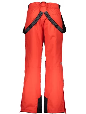 Férfi sí nadrág ALPINE PRO MOLINI 3 MPAK211 PIROS