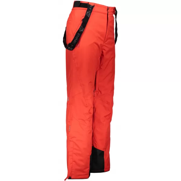  Férfi sí nadrág ALPINE PRO MOLINI 3 MPAK211 PIROS 