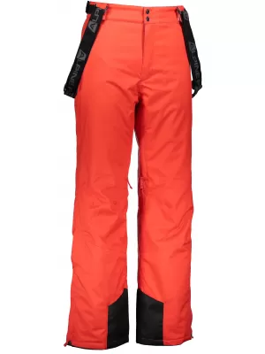 Férfi sí nadrág ALPINE PRO MOLINI 3 MPAK211 PIROS