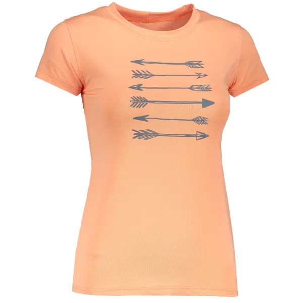  Női rövid ujjú póló SENSOR COOLMAX FRESH PT ARROWS 17100036-00 BARACKSZÍNŰ 