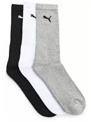 Sport zokni PUMA SPORT 3-PACK 88035510 FEHÉR/SZÜRKE/FEKETE