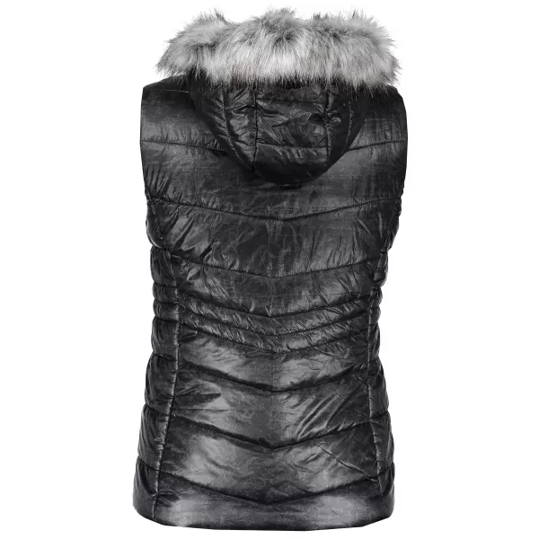  Női mellény ALPINE PRO GOTHICA 2 LVEK037 FEKETE 