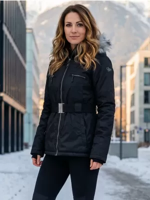 Női kabát ALPINE PRO DOSOJINA LJCK202 FEKETE