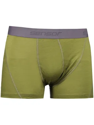 Férfi boxerek SENSOR MERINO ACTIVE 17200022 SZAFARI