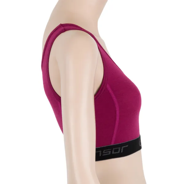  Női melltartó SENSOR MERINO ACTIVE 17200025 LILA 