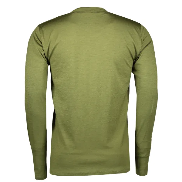  Férfi termikus póló hosszú ujjal SENSOR MERINO ACTIVE PT TRACK 17200027 SZAFARI 