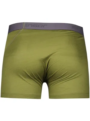 Férfi boxerek SENSOR MERINO ACTIVE 17200022 SZAFARI