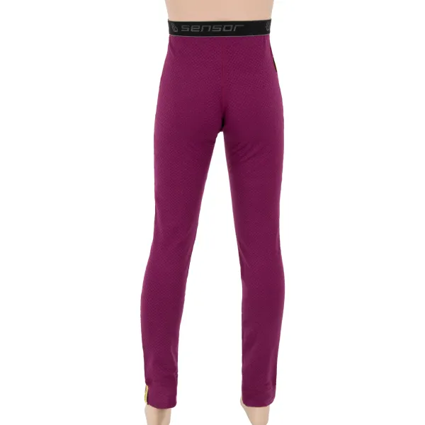  Gyermek termikus fehérnemű SENSOR MERINO DOUBLE FACE 17200040 LILA 