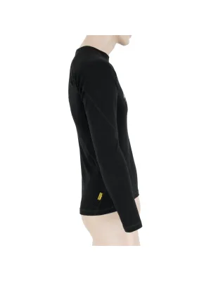 Férfi termikus póló hosszú ujjal SENSOR MERINO DF ADVENTURE 17200032 FEKETE