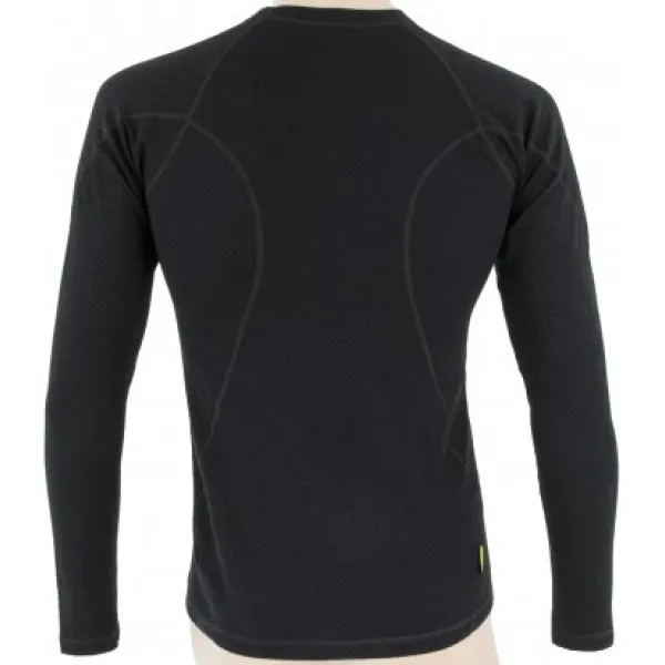  Férfi termikus póló hosszú ujjal SENSOR MERINO DF ADVENTURE 17200032 FEKETE 