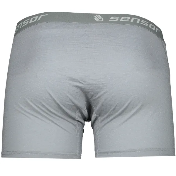  Férfi boxerek SENSOR MERINO ACTIVE 17200023 VILÁGOSSZÜRKE 