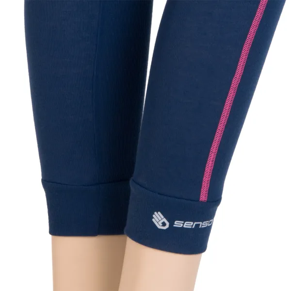 Női hosszú ujjú aláöltözet felső + nadrág szett SENSOR ORIGINAL ACTIVE SET 17200053 SÖTÉTKÉK 