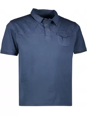 Férfi t -póló ALPINE PRO BORK MTSL297 SÖTÉTKÉK