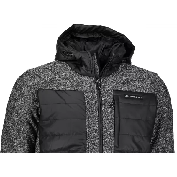  Férfi softshell dzseki ALPINE PRO NISIF 2 MJCM282 FEKETE 