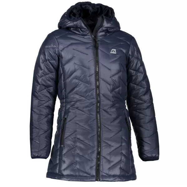  Gyermek télikabát ALPINE PRO ISSO KCTM013 SÖTÉTKÉK 