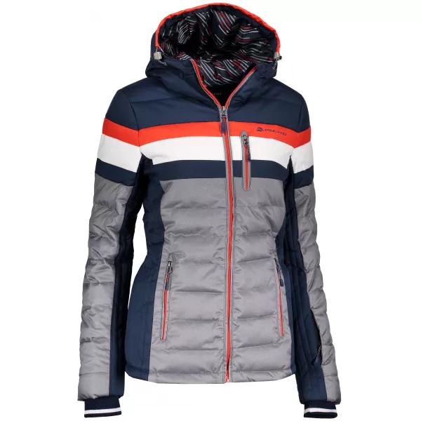  Női kabát ALPINE PRO NEITHA LJCM289 SÖTÉTKÉK 