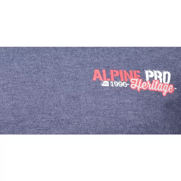  T -póló ALPINE PRO DIDILO 4 KTSM119 SÖTÉTKÉK 