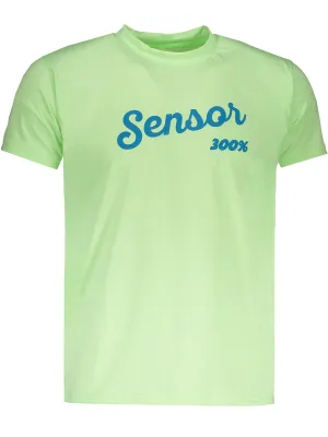 Rövid ujjú férfi póló SENSOR COOLMAX FRESH PT LOGO 18100029 VILÁGOSZÖLD
