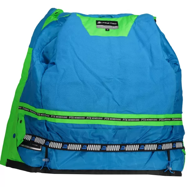  Sítőkabát ALPINE PRO SARDARO KJCM122 ZÖLD 