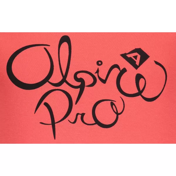  Lány ing ALPINE PRO SHAGO KTSM171 PIROS 