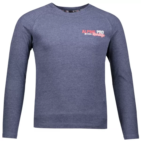  T -póló ALPINE PRO DIDILO 4 KTSM119 SÖTÉTKÉK 