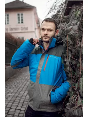 Férfi sí kabát ALPINE PRO SARDAR 2 MJCM308 KÉK