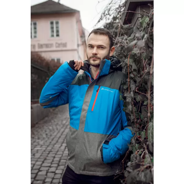  Férfi sí kabát ALPINE PRO SARDAR 2 MJCM308 KÉK 