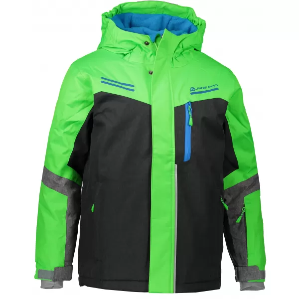  Sítőkabát ALPINE PRO SARDARO KJCM122 ZÖLD 