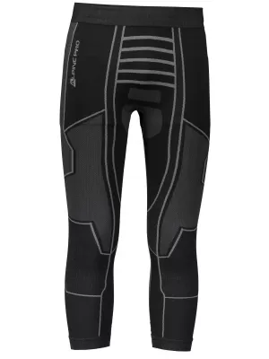 Férfi 3/4 termo nadrág ALPINE PRO PINEIOS 3 MUNM036 FEKETE