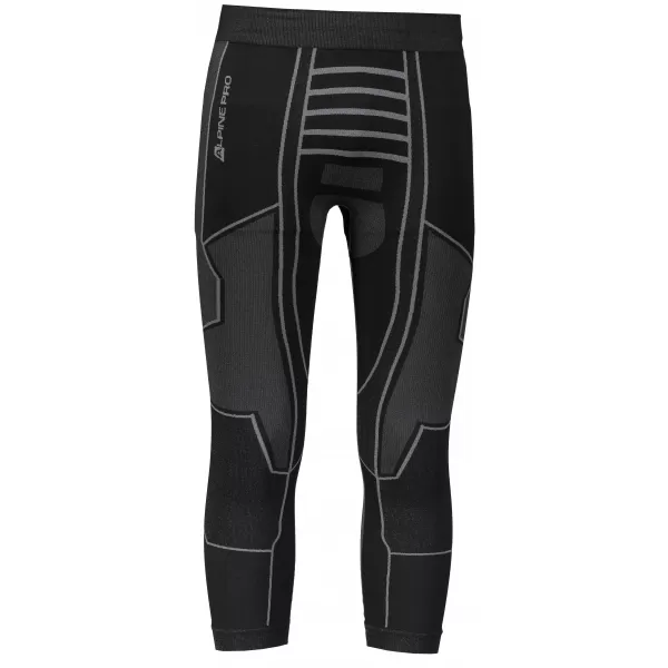  Férfi 3/4 termo nadrág ALPINE PRO PINEIOS 3 MUNM036 FEKETE 