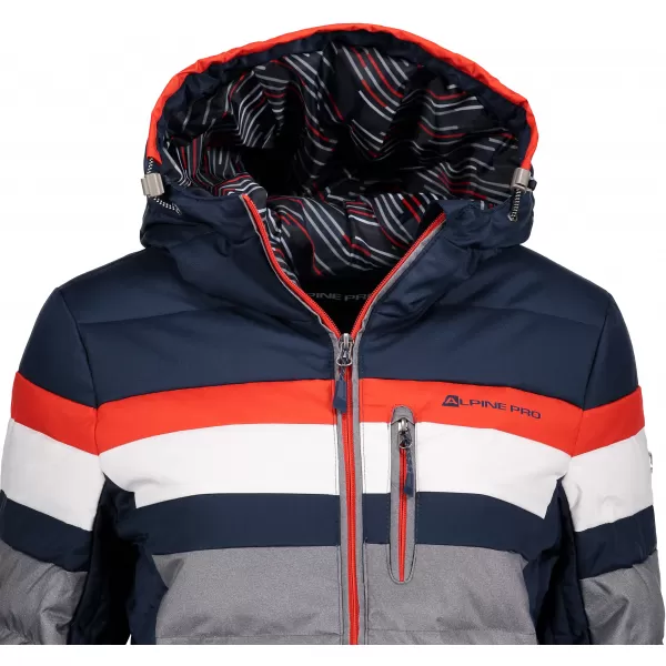  Női kabát ALPINE PRO NEITHA LJCM289 SÖTÉTKÉK 
