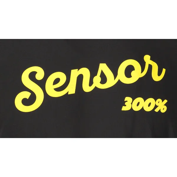  Rövid ujjú férfi póló SENSOR COOLMAX FRESH PT LOGO 18100030 FEKETE 