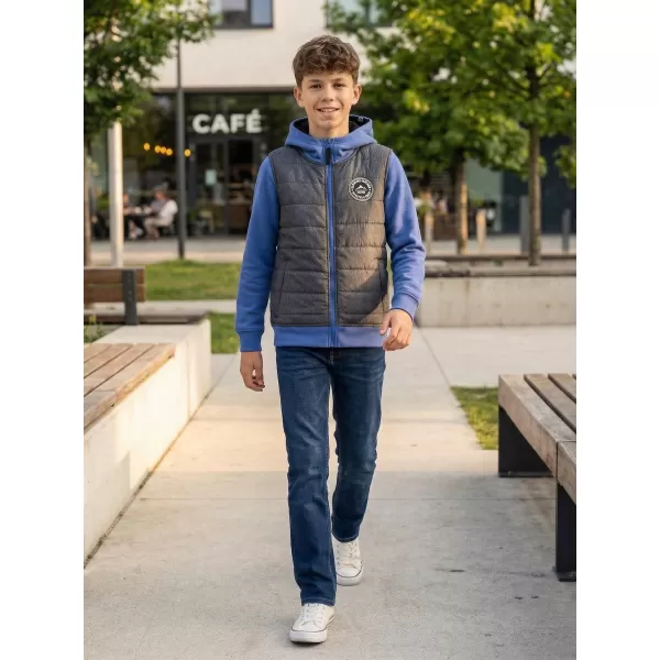  Gyermek pulóver ALPINE PRO BALTHO KSWM092 KÉK 