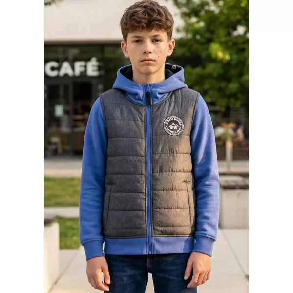  Gyermek pulóver ALPINE PRO BALTHO KSWM092 KÉK 