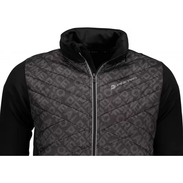 Sport pulóver ALPINE PRO KHALL 2 MSWM148 FEKETE 