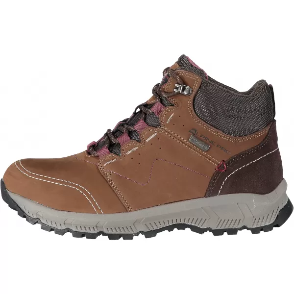  Női csizma ALPINE PRO ERELA LBTM178 BARNA 