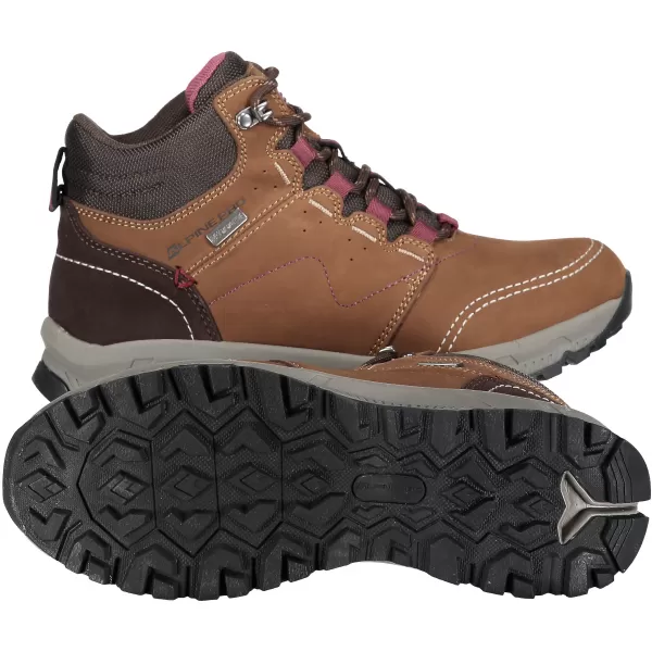  Női csizma ALPINE PRO ERELA LBTM178 BARNA 