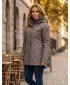 Női kabát TORSTAI JESSICA 41215217090 SÖTÉT KHAKI