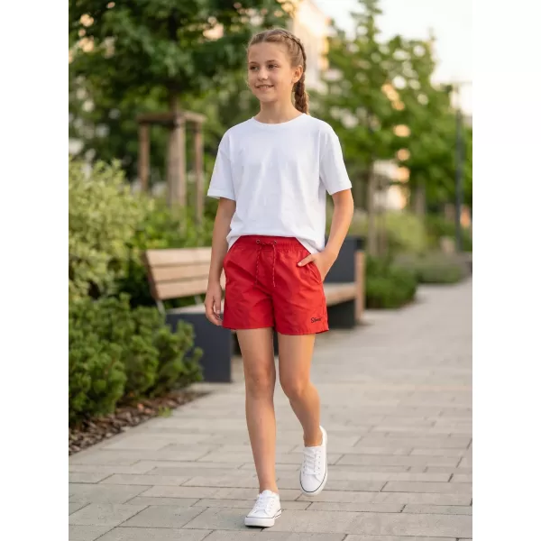  Lány rövidnadrág SAM 73 GS 517 PIROS 